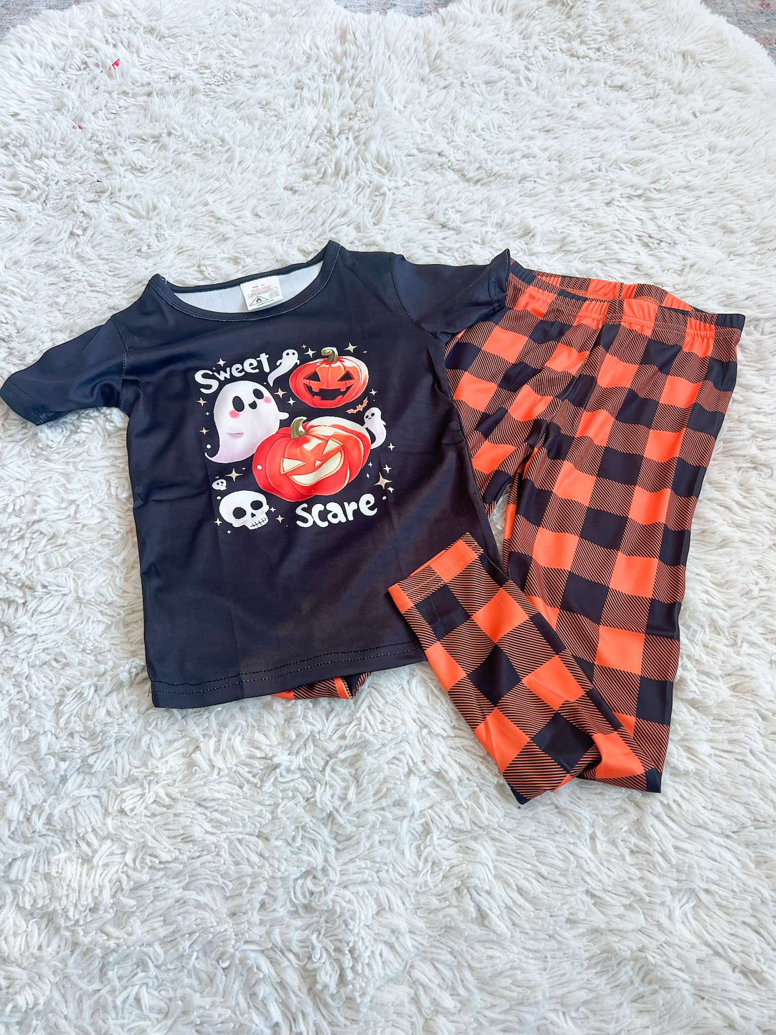 Make bedtime extra fun the spooky (and cozy) way 🎃✨ with this Halloween print sleepwear! Designed with playful seasonal prints and soft comfy fabric, it keeps little ones cozy while adding festive fun to bedtime 💖🛏️. Perfect for fall nights, Halloween excitement, or cute family photos during the season 👀✨. Trust me, this is one pajama set they’ll want to wear on repeat 💕

#halloweenpajamas #sleepwear #kidsfashion #cozyhome #bedtimeroutine #fallstyle #halloweenfun #kidsessentials #nightwear #cutestyle #familymoments #comfyclothes #seasonalstyle #kidstyle #everydaywear #stylishkids #kidsootd #ltkkids #ltkfinds #musthave #cozyvibes #spookyseason 

 