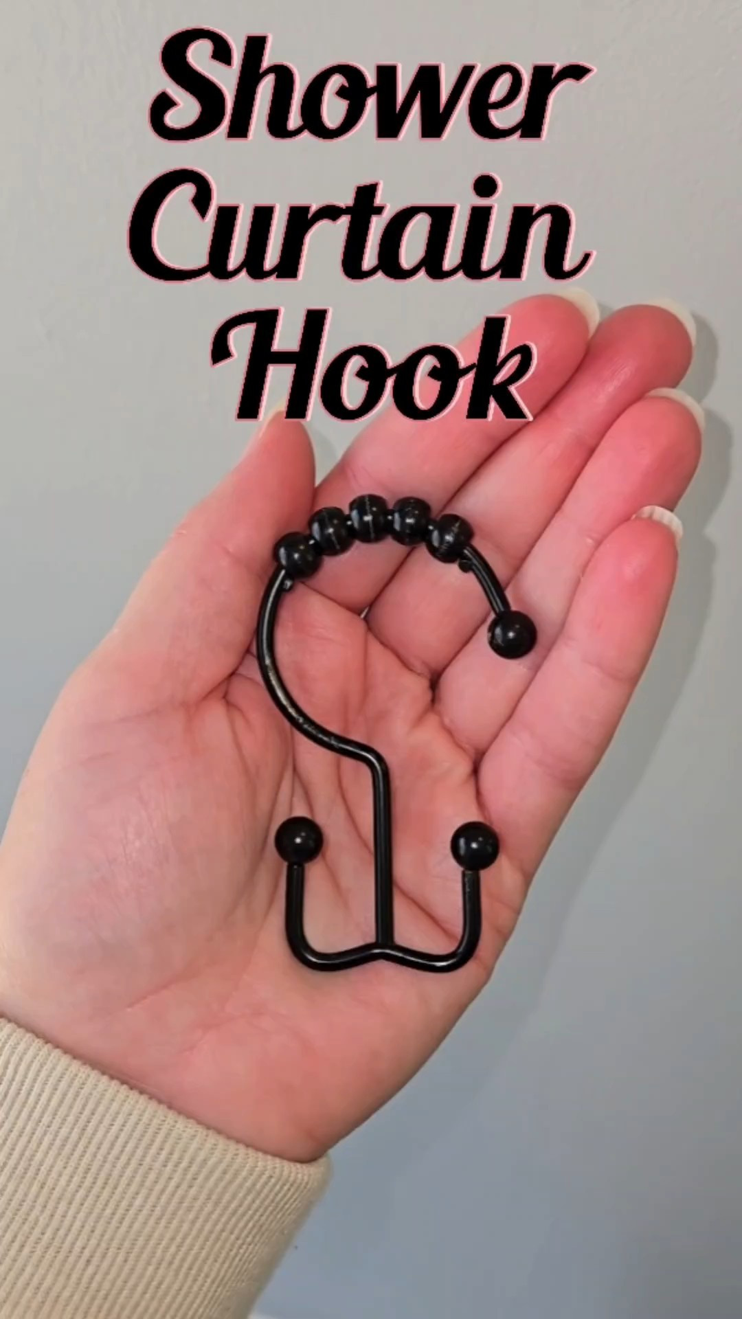 These versatile shower hooks fit any curtain and make swapping out your bathroom style so easy 🛁✨ 

#LTKHome #LTKFamily #LTKOver40