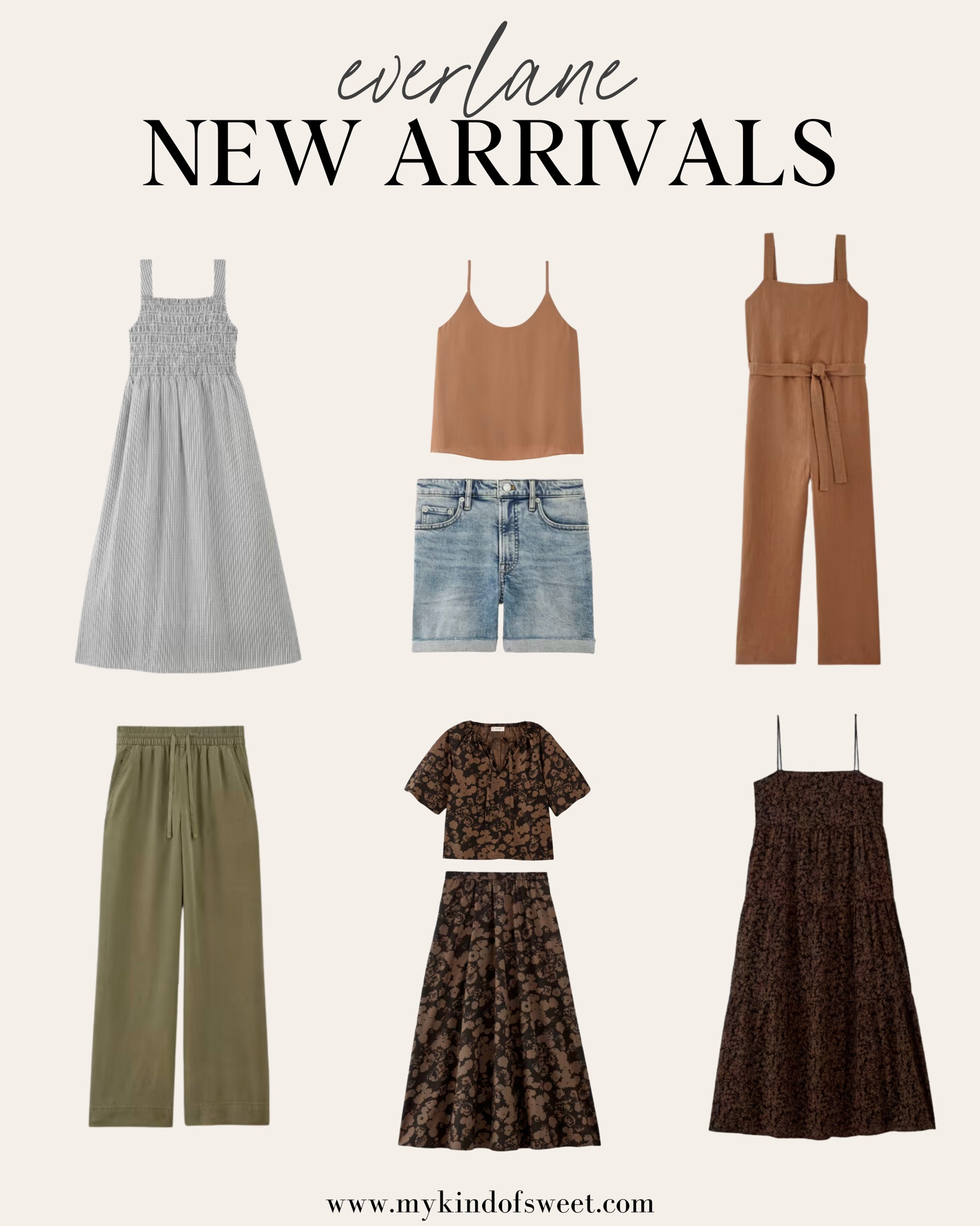 Everlane has the prettiest pieces and these arrivals are no different. I love a good romper for summer days. 

#LTKSeasonal #LTKStyleTip