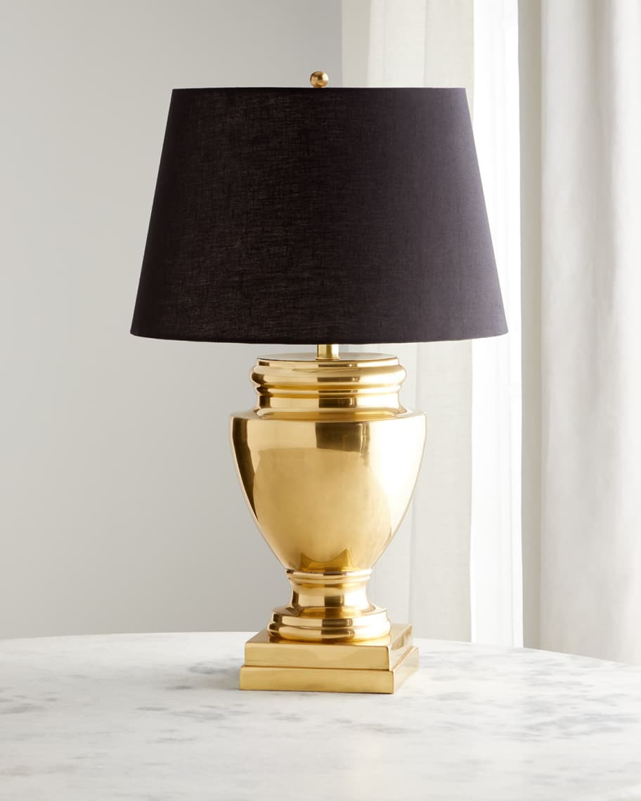 Goodwin Antique Brass Table Lamp | Horchow