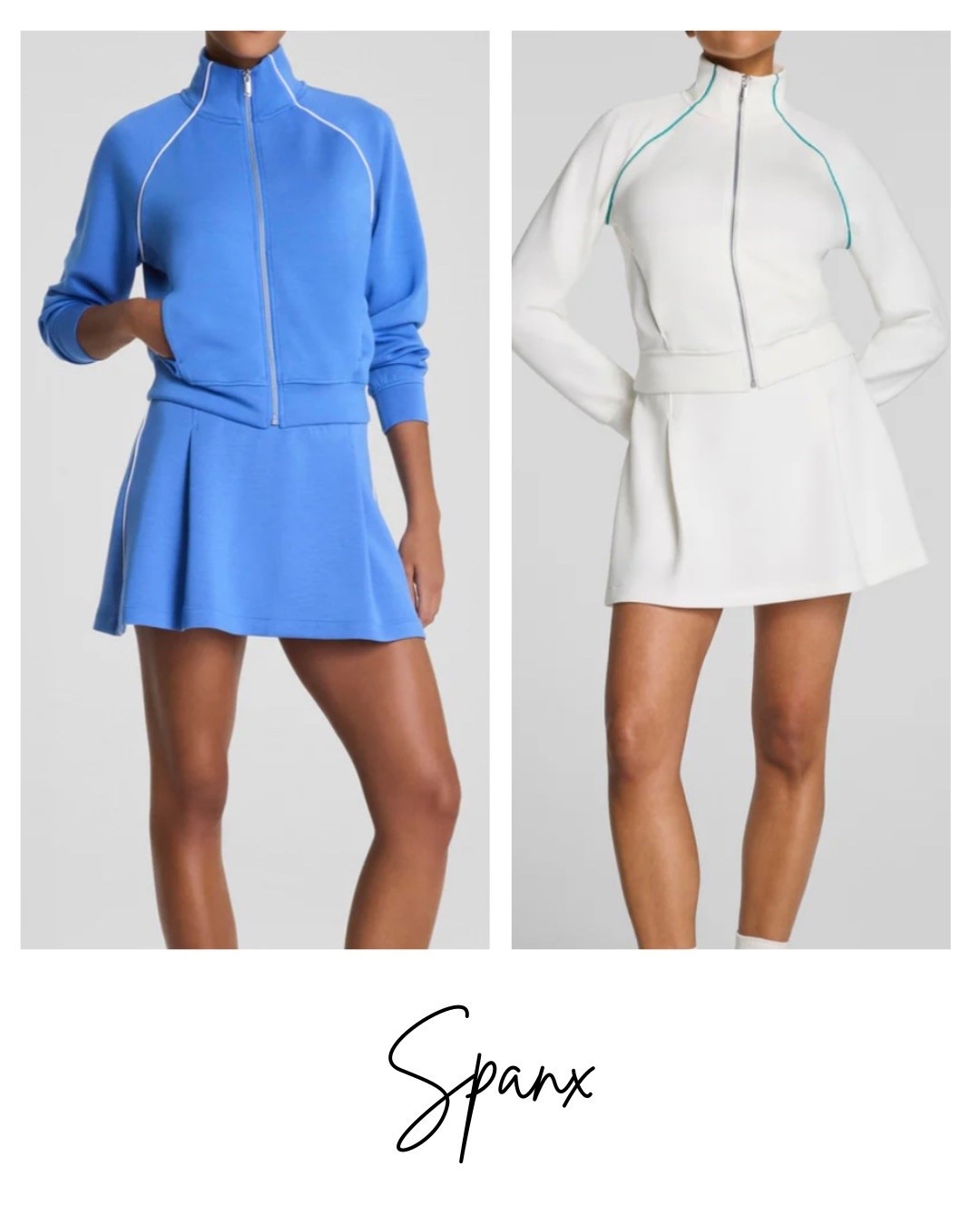 New at Spanx

SPANX AirEssentials®
Contrast Piping Track Jacket

SPANX AirEssentials®
Contrast Piping Skort, 15"

#LTKOver40 #LTKActive