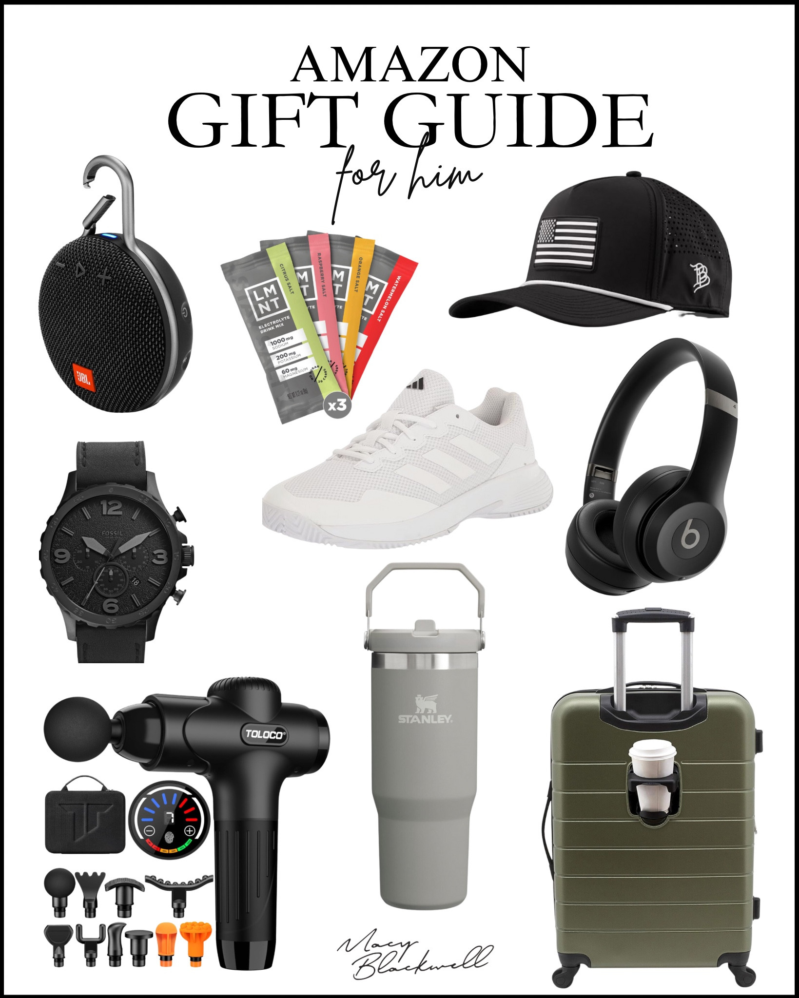 Men’s gift guide
Christmas gift guide 
Holiday gift guide 
For him 
Water bottle 
Headphones 
Men’s hat 
Adidas 
Running shoes 
Electrolytes 
Speaker 
Watch 

#LTKHoliday #LTKMens #LTKGiftGuide