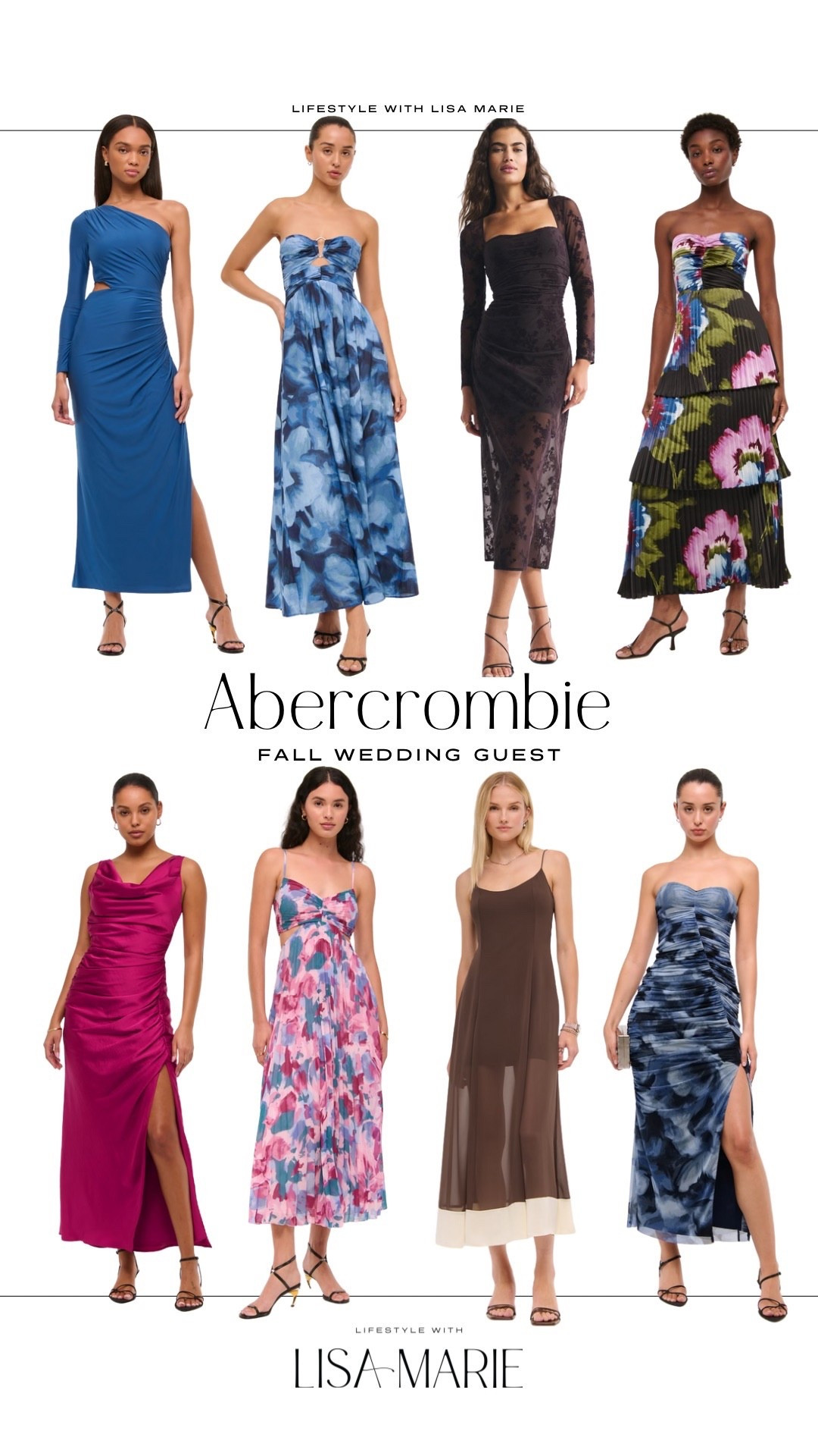 New wedding guess dresses from Abercrombie. Fall wedding. Date night outfits. Party dresses. Vacation outfit. LTK fall sale. 

#LTKParties #LTKWedding #LTKFallSale