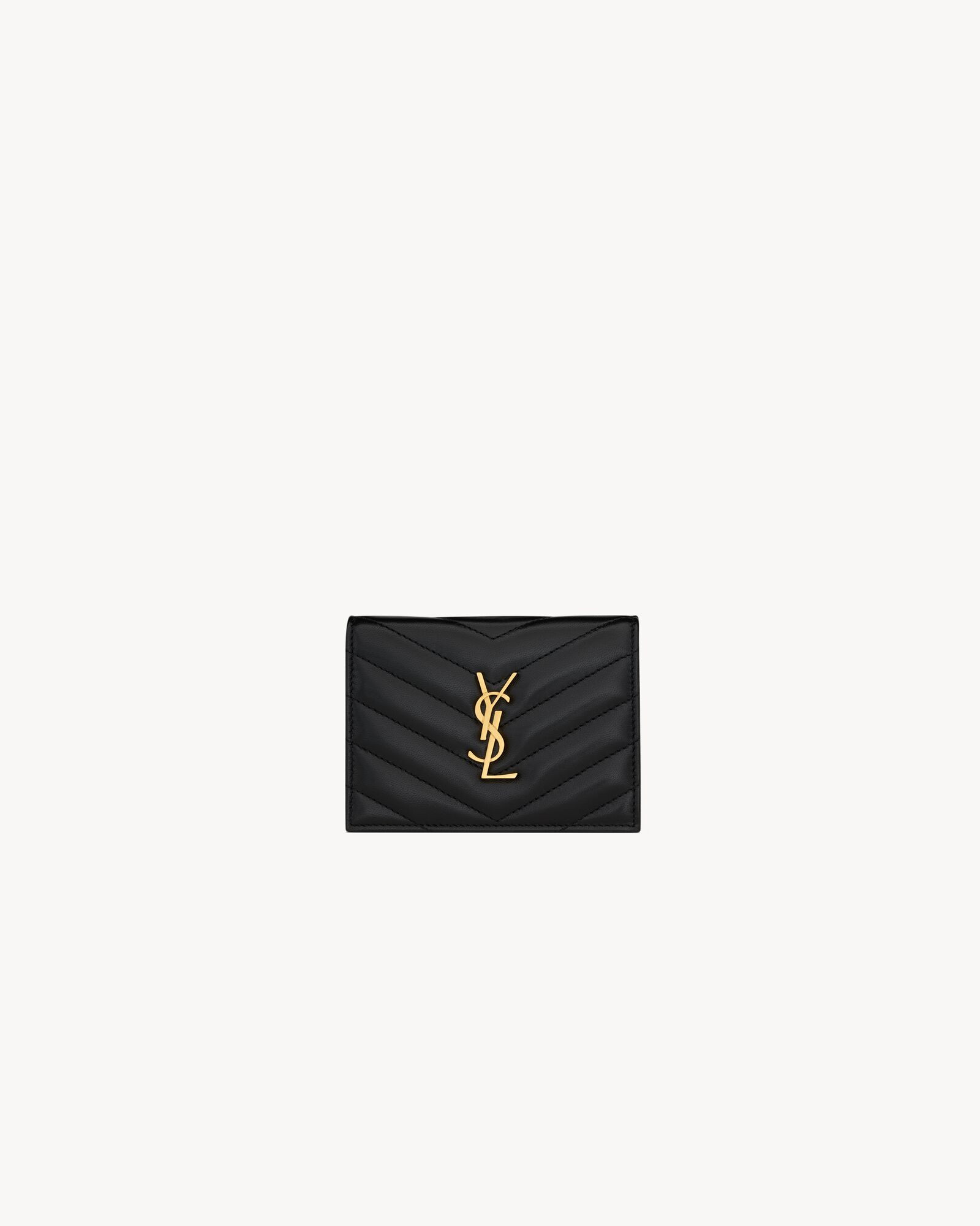 cassandre matelassé flap card case in quilted lambskin | Saint Laurent Inc. (Global)