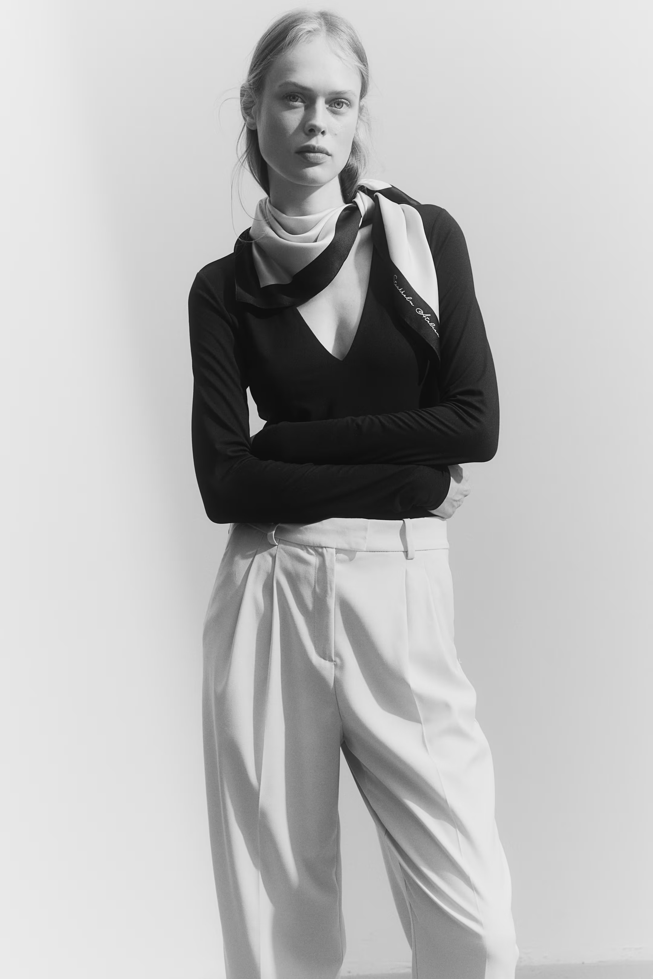 Printed Silk Scarf | H&M (US + CA)