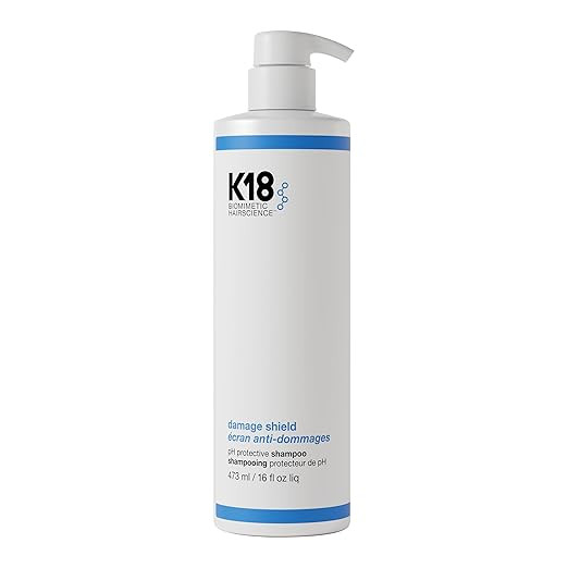 K18 Damage Shield Protective Shampoo, Reduces Frizziness & Tangles, Maintains Hair Health | Amazon (US)