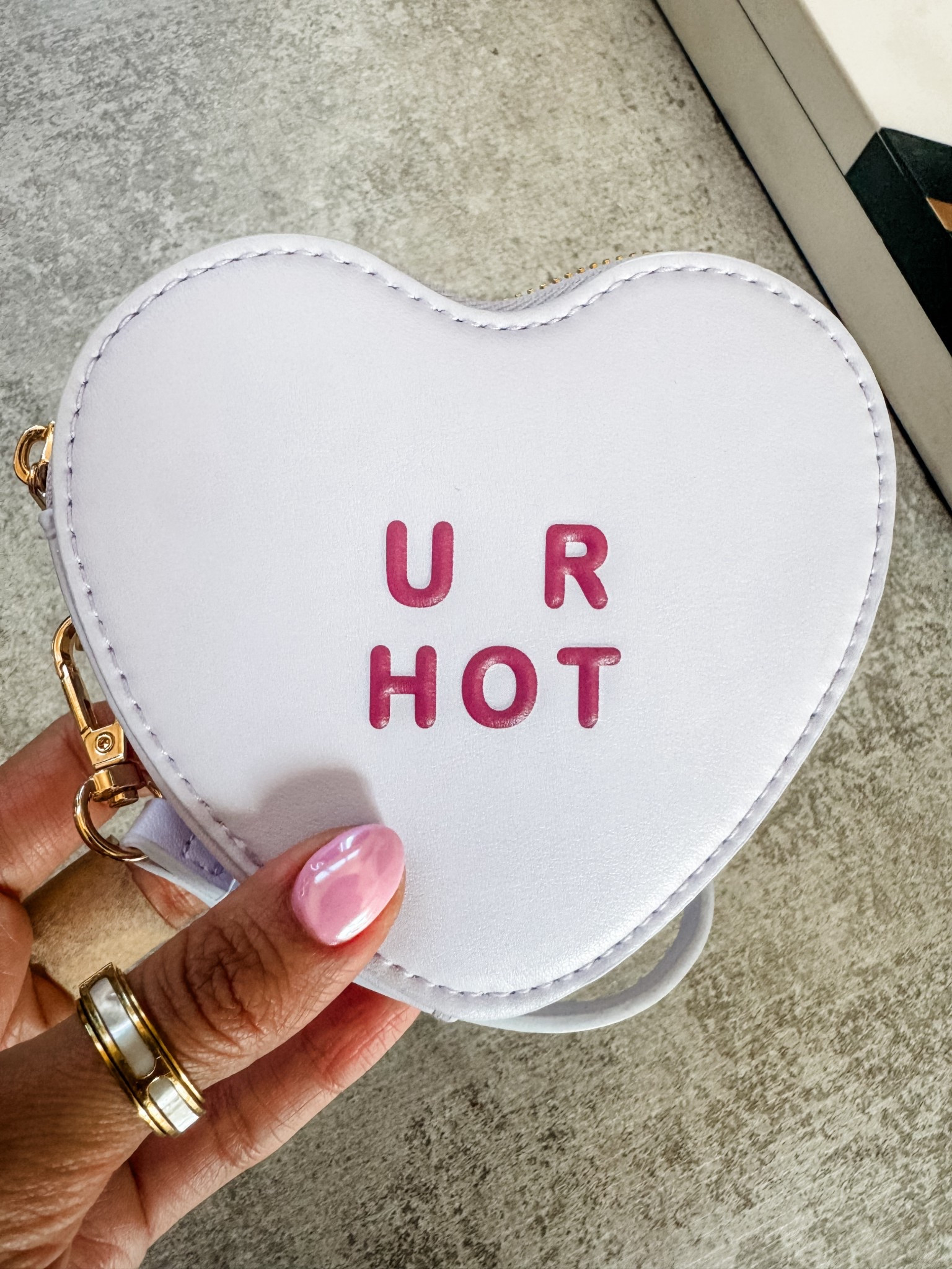 Gift from my sweet daughter🥰 heart wristlet💜

#LTKmomlife #LTKValentine #LTKSaleAlert