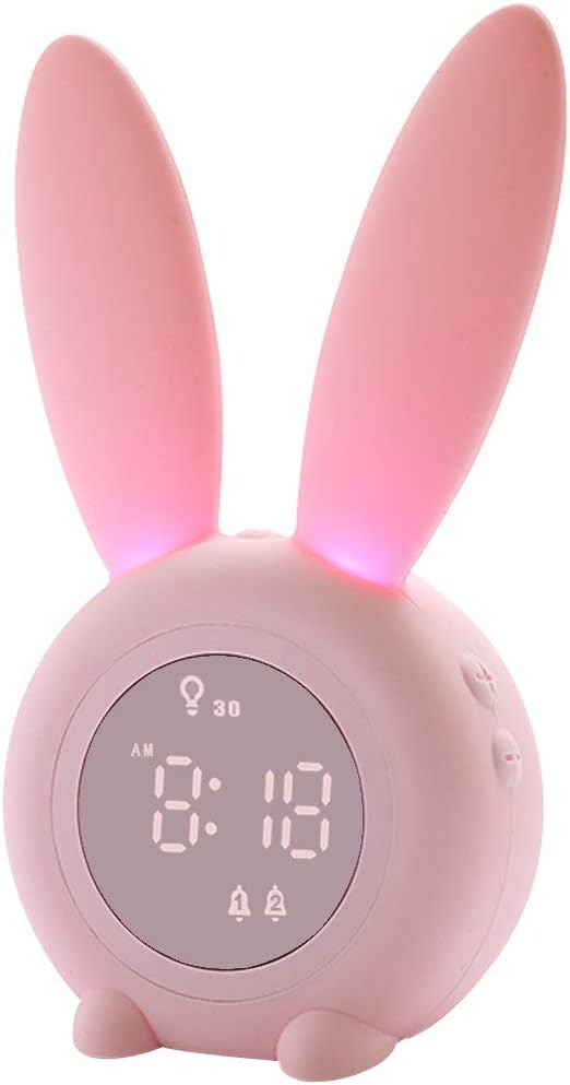 Kids Alarm Clock for Kids, Children's Alarm Clocks for Girls Boys Bedroom, Night Light for Kids, ... | Amazon (US)