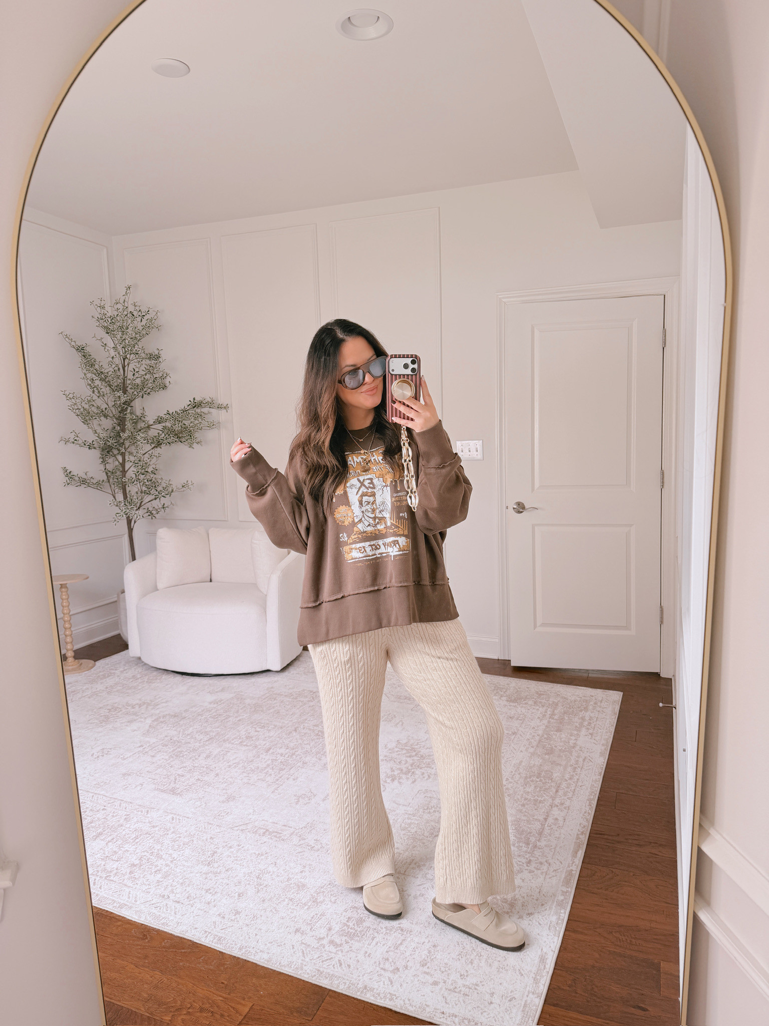 wearing an XL in both the top and bottoms

#LTKSeasonal #LTKMidsize