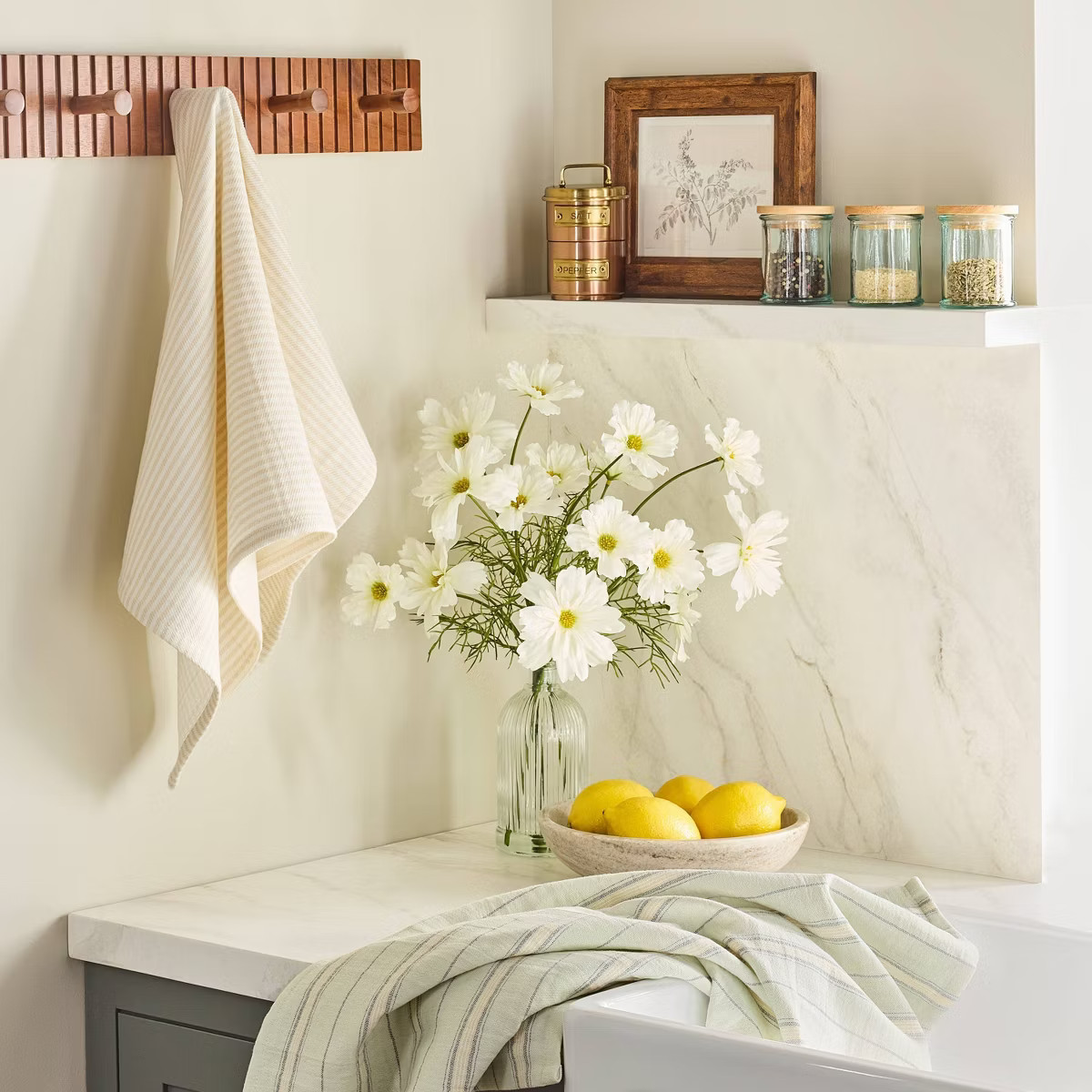 Set of 3 Recycled Glass Spice Containers - Hearth & Hand™ with Magnolia | Target