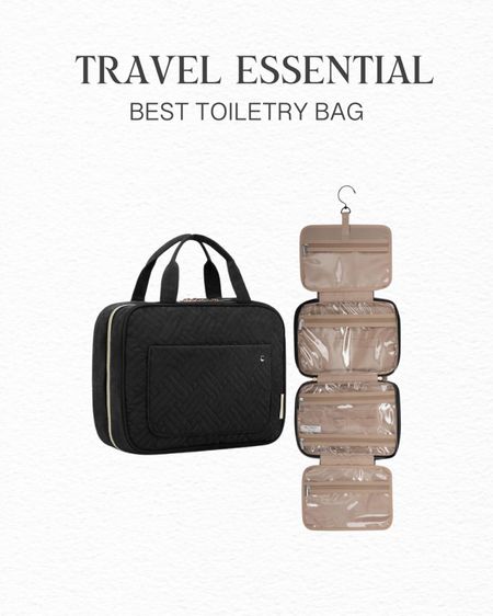 This Amazon toiletry bag is AMAZING! I take it on all my trips and it holds everything I could ever need - I love that it can easily hang too! Mine is the large size 
Linking the sister jewelry organizer that I also have!

#LTKfindsunder50 #LTKtravel #LTKbeauty