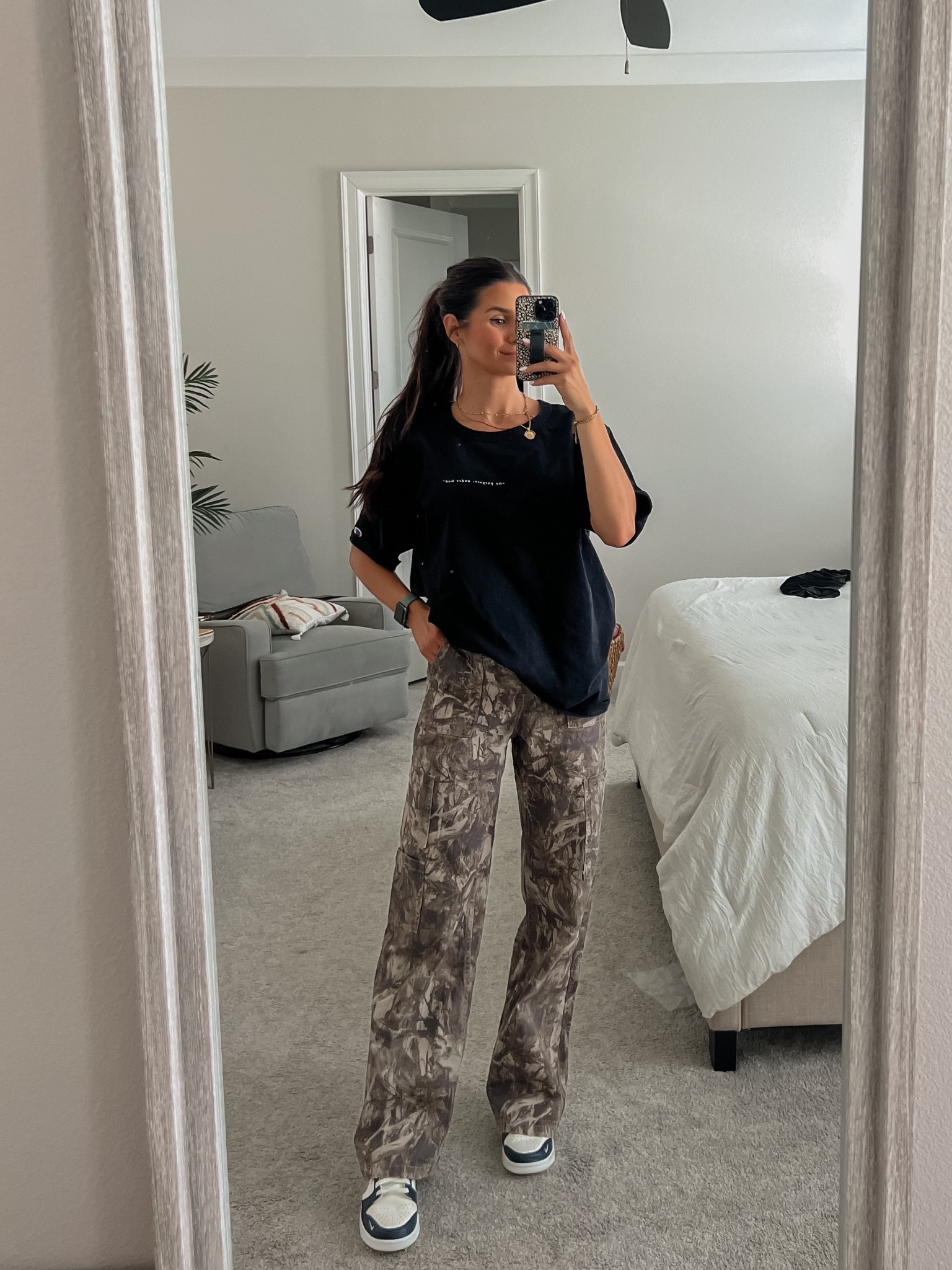 Walmart camp cargo pants for $16!! Wearing a small, true to size  

#LTKSaleAlert #LTKFindsUnder50 #LTKSeasonal