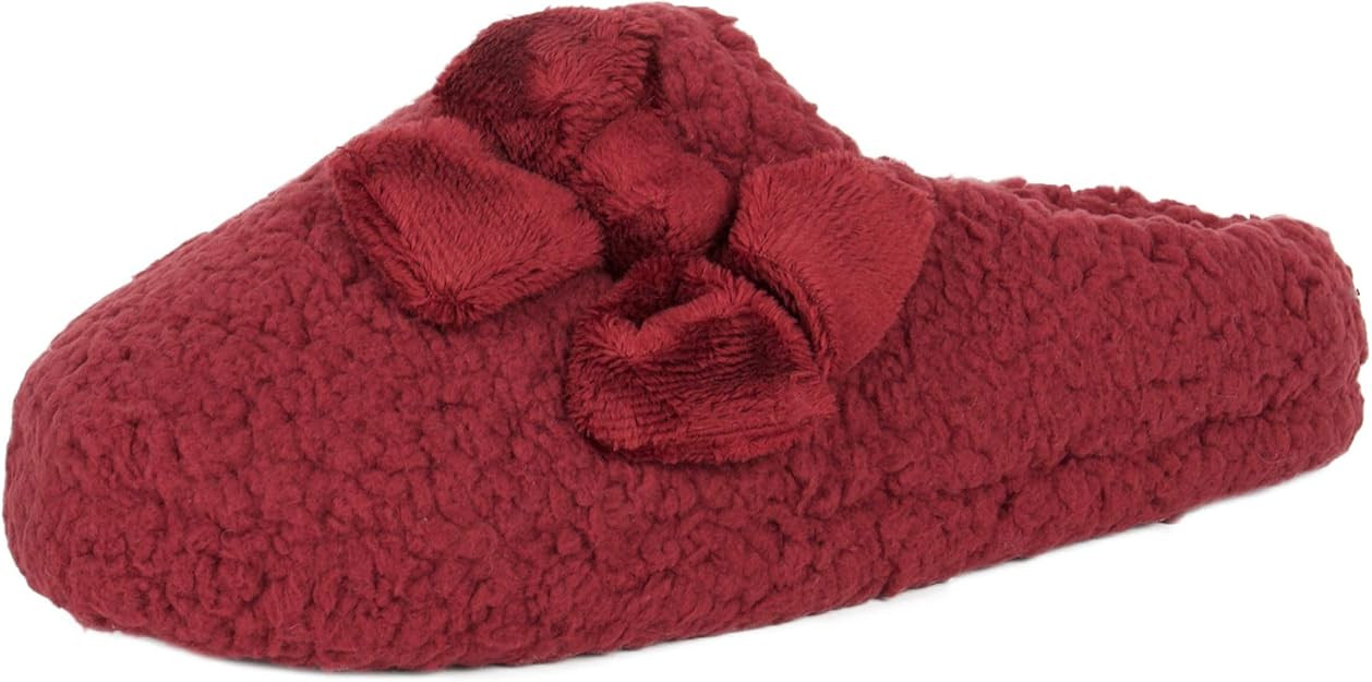 Jessica Simpson Women's Plush Marshmallow Slide on House Slipper Clog with Memory Foam | Amazon (US)