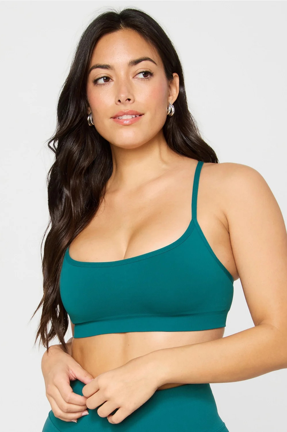 Sleek Seamless Strappy Low Impact Bra | Fabletics Europe