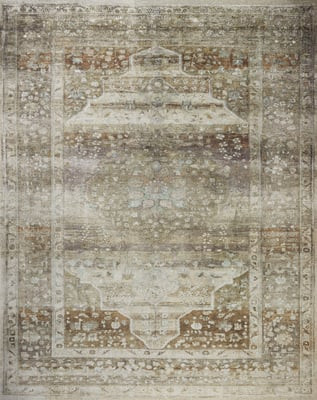Wimberly WYM-01 Earth Hand-Tufted Printed Area Rug | Rugs Direct