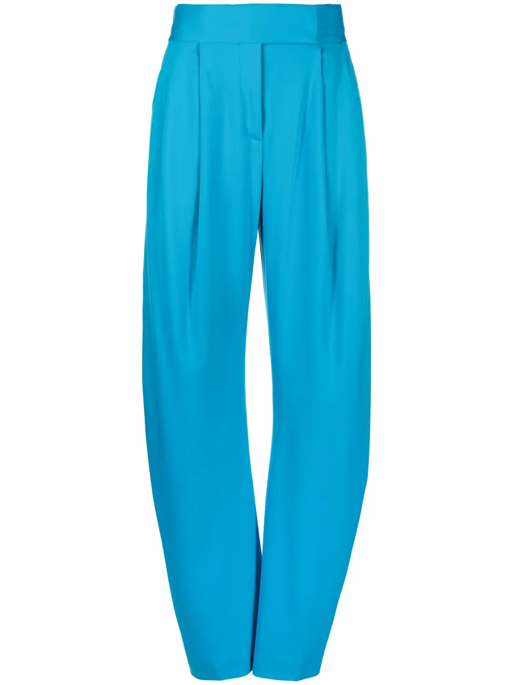 The Attico Gary virgin-wool Trousers | Blue | FARFETCH | Farfetch Global