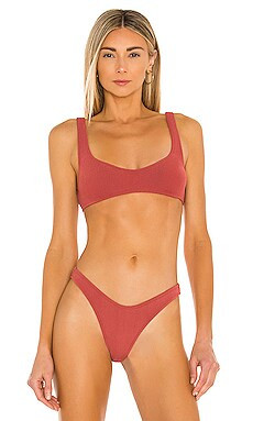 Bond Eye Audrey Bikini Top in Sienna from Revolve.com | Revolve Clothing (Global)