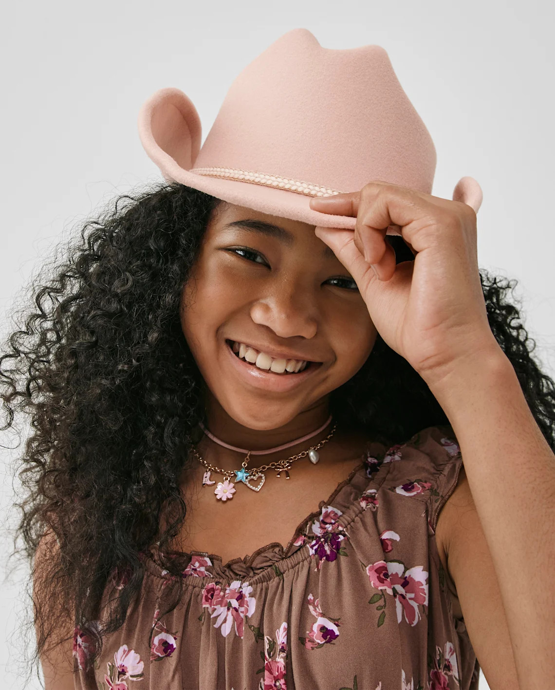 Girls Bow Cowgirl Hat - pink | The Children's Place