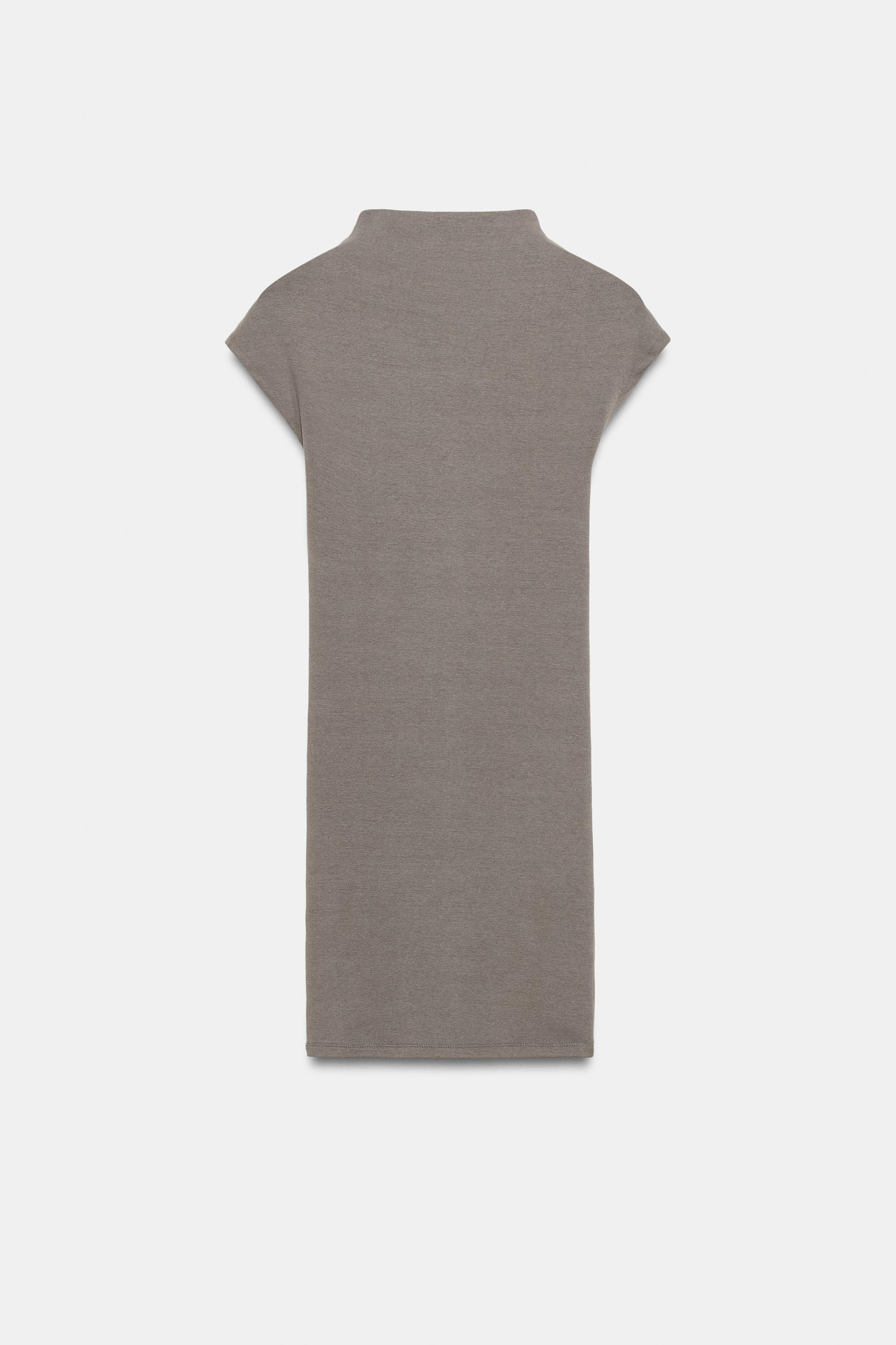 SHORT HIGH NECK DRESS | Zara UK