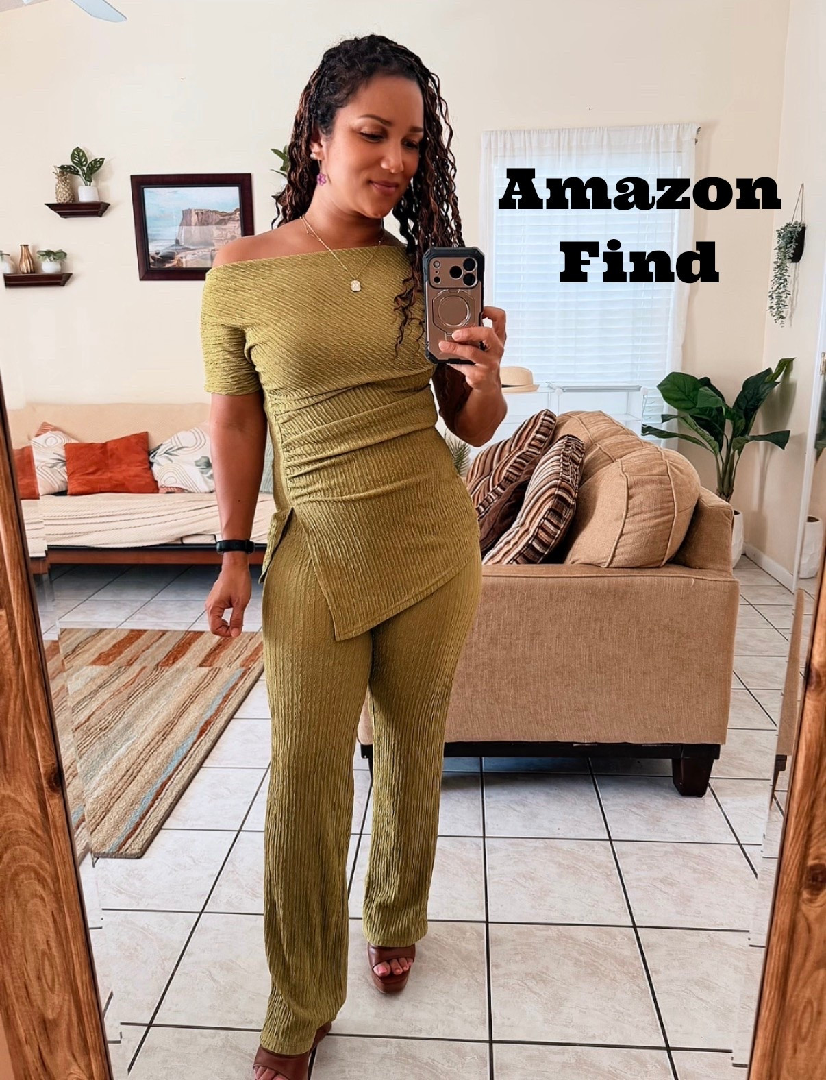 Two-piece matching sets give effortless, comfy, and put together all at once. The asymmetry and off shoulder trim was love at first sight! 💚

I’m a size 6 and wearing a Medium for reference. 

Amazon finds, Amazon sets, off shoulder, fall outfit

#LTKootd #LTKOver40 #LTKPetite