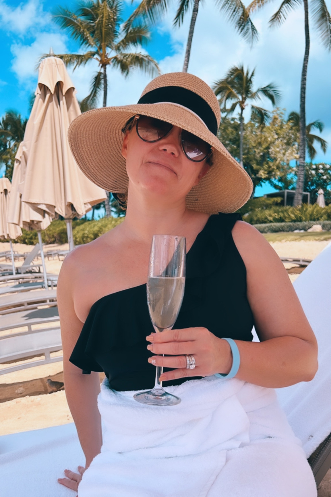 Loving my new swimsuit!  This hat  has great coverage.  // Women’s bathing suit // Summer Style 

#LTKFind #LTKtravel #LTKunder50