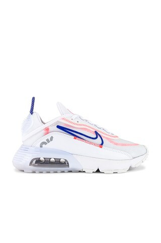 Nike Air Max 2090 Sneaker in White, Racer Blue Flash & Crimson from Revolve.com | Revolve Clothing (Global)