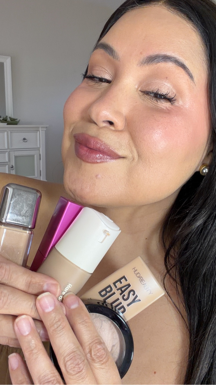 My best over 40 foundation shade matches. 

These will be in my LTK
#matureskin #foundation #over40makeup #matureskinmakeup #agingskin 
@hudabeauty @rarebeauty @basmabeautyofficial @aboutfacebeauty

#LTKOver40 #LTKselfcare #LTKBeauty