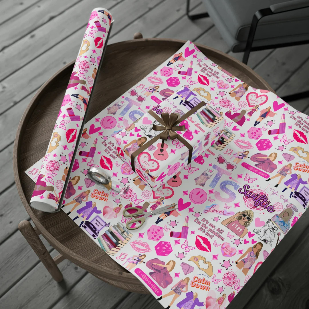 Inspired Birthday Wrapping Paper | Gift | Birthday Gift | Gift Wrap |  Gift Wrap | Era Gift | Etsy (US)