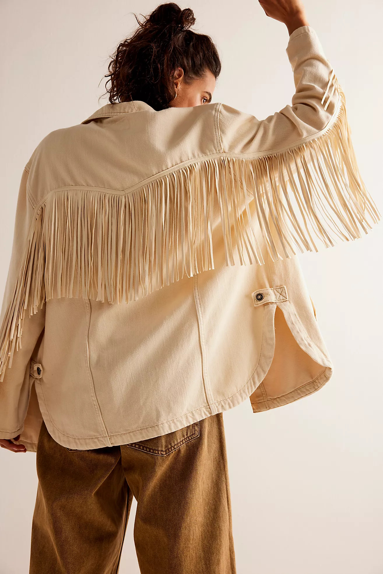 Fringe Out Denim Jacket | Free People (Global - UK&FR Excluded)