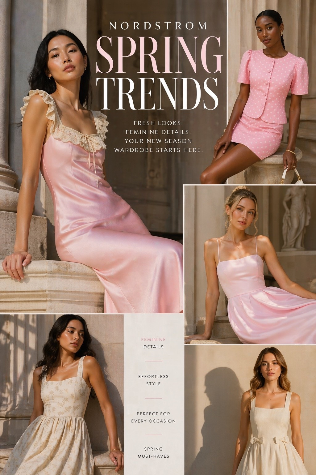 Soft Girl Spring Outfits You Need to Copy 
nordstrom spring outfits, spring dress trends 2026, feminine outfit ideas, satin slip dress outfit, polka dot dress aesthetic, pink dress outfit inspo, spring wardrobe essentials women, classy spring outfits, minimal chic outfits, soft girl aesthetic outfits, rich girl aesthetic fashion, elegant casual outfits, brunch outfit ideas women, spring date outfit ideas, trending dresses 2026, influencer outfit inspo, LTK spring outfits, pinterest fashion trends, effortless style women, capsule wardrobe spring

#LTKootd #LTKMothersDay #LTKgrwm
