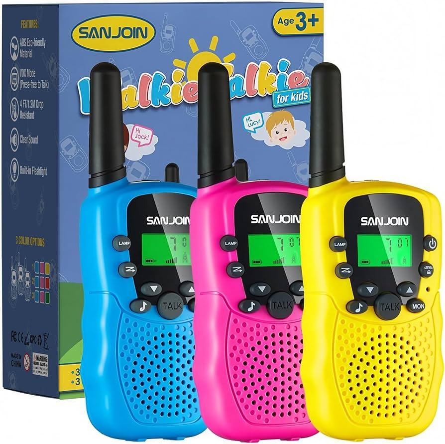 Walkie Talkies for Kids Games Outdoor Toys for 3-12 Year Old Boys Girls, 3 Miles Range Walkie Tal... | Amazon (CA)