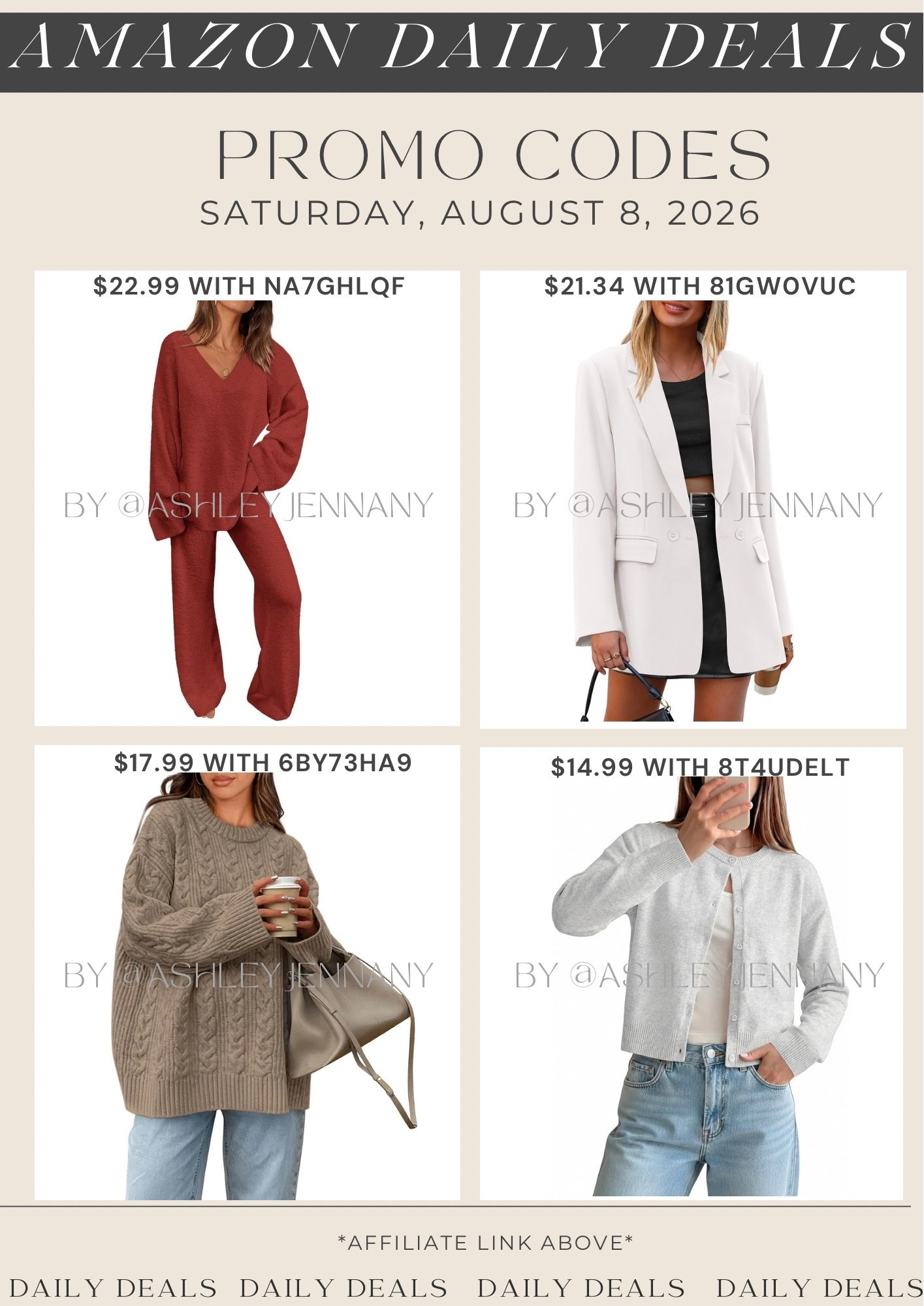 Amazon deals

#LTKSaleAlert #LTKMidsize #LTKSeasonal