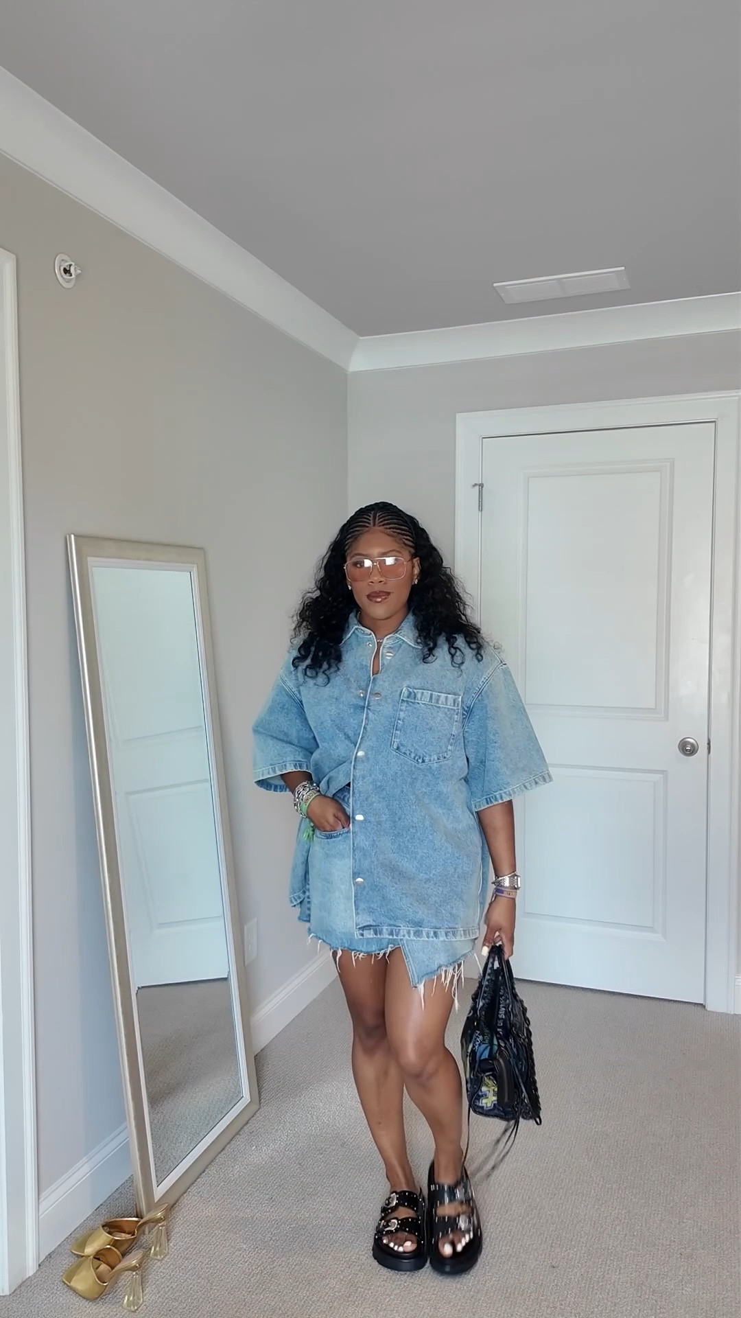 A denim on denim summer look for a casual date night 

#LTKSeasonal #LTKStyleTip #LTKSaleAlert