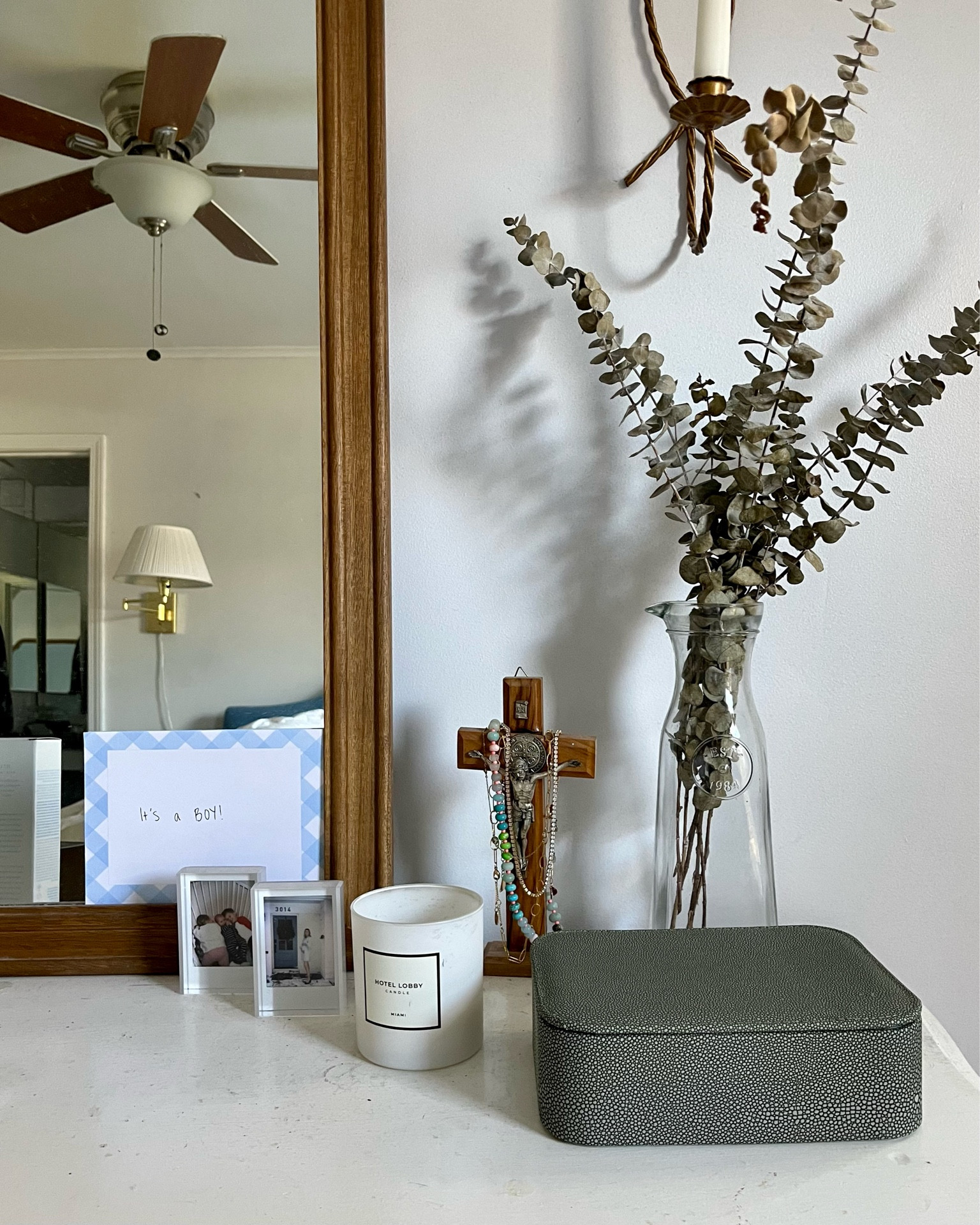 Loving this new green box to store my jewelry! So much cleaner-looking than my old setup! 

This is the small size, also comes in a larger size that would be great for a console table as well as a tray! 

#LTKFind #LTKhome #LTKunder50