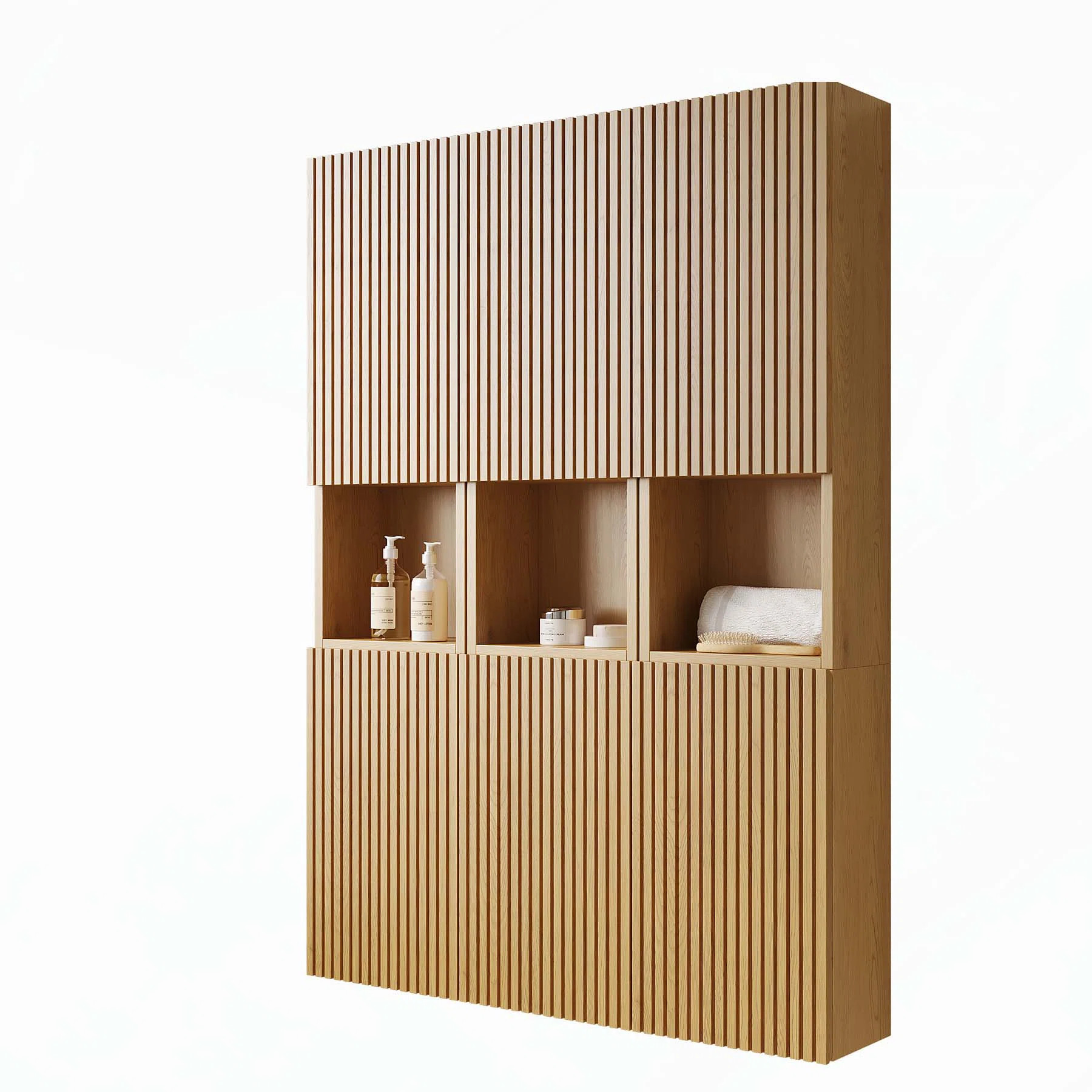 Versatile Bathroom Cabinet with Multiple Compartments for Optimal Storage | Wayfair North America