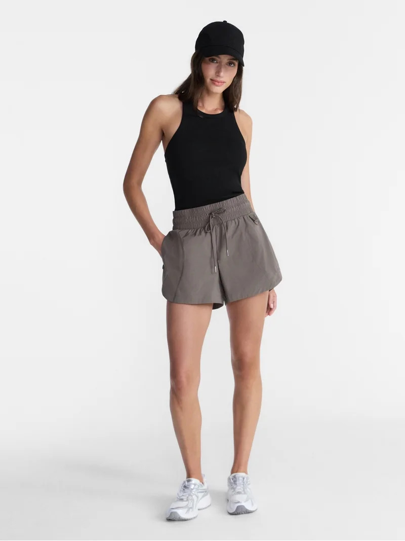 Avia Women's Hike Run Shorts, 4'' Inseam, Sizes XS-XXXL | Walmart (US)