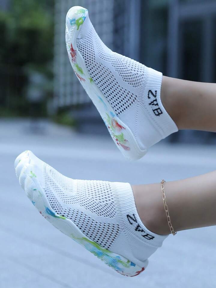 Couples Bare Foot Water Shoes, Soft Bottom Beach Shoes Suitable For Swimming, Diving, Fishing Outdoor Activities, Quick-Dry, Anti-Slip, Breathable Summer Water Shoes | SHEIN