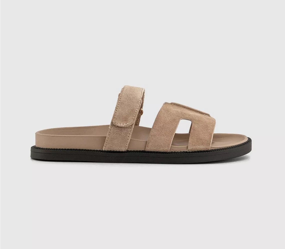 Serena Cut Out Two Strap Footbed Sandals | Office Shoes (UK)