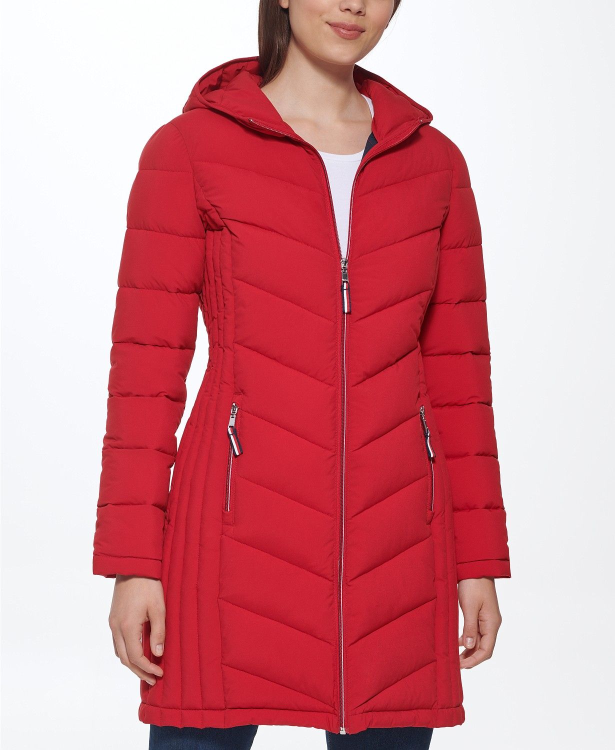 Tommy Hilfiger Women's Hooded Packable Puffer Coat & Reviews - Coats & Jackets - Women - Macy's | Macys (US)