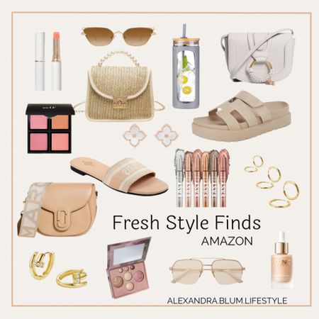 Cute Amazon accessories for spring and summer! Sandals, designer purses, beauty and cute in trend earrings! 

#LTKbeauty #LTKshoecrush #LTKfindsunder100