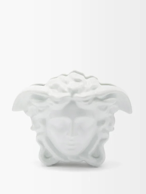 Versace - Medusa Porcelain Vase - White | Matches (US)