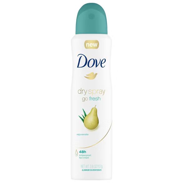 Dove go Fresh Rejuvenate 48-Hour Antiperspirant & Deodorant Dry Spray - 3.8oz | Target