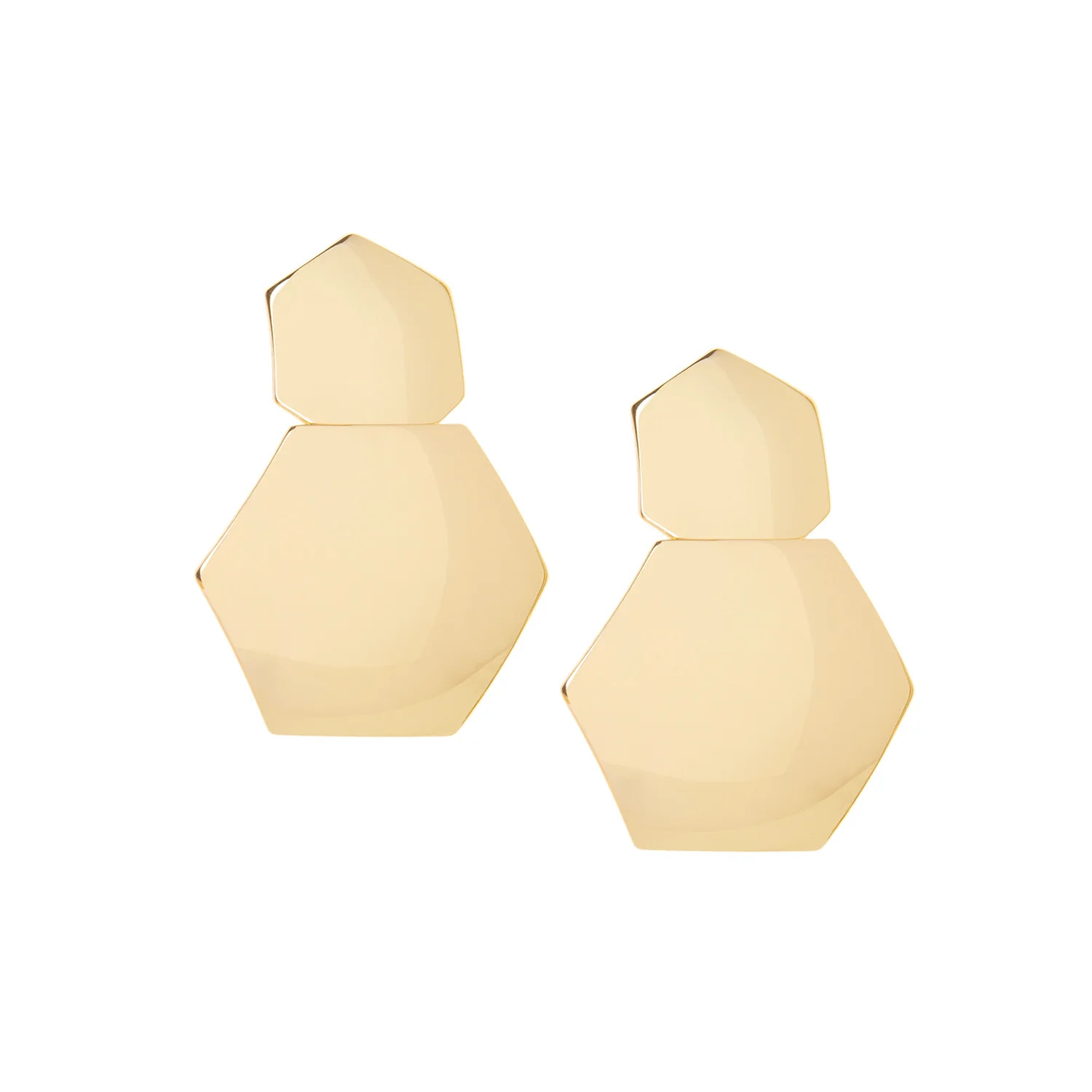 geometric post earring | Marlyn Schiff