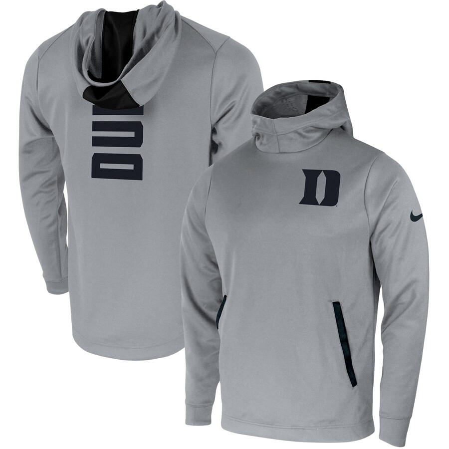 Duke Blue Devils Nike 2-Hit Performance Pullover Hoodie - Gray | Fanatics