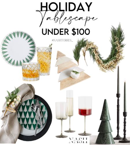 Beautiful holiday tablescape  using high and low items from Crate and Barrel, Walmart and Kirkland’s Christmas collection. All items under $100

#LTKSeasonal #LTKunder100 #LTKHoliday