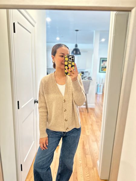 Comfy in Quince Mongolian Cashmere Sweater 🥰

#LTKover40 #LTKstyletip #LTKGiftGuide