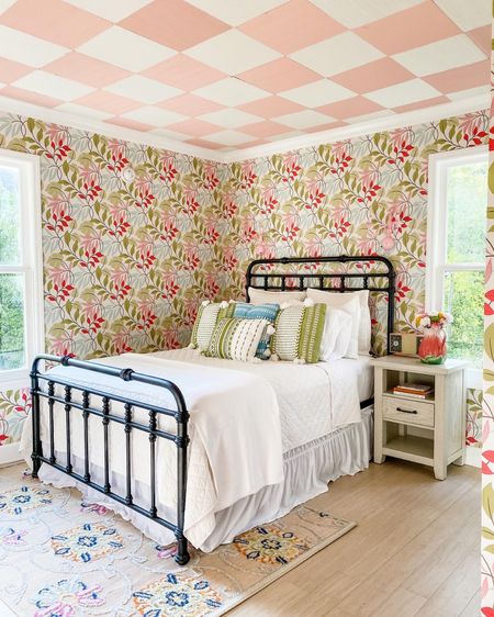 Cozy, cottage bedroom makeover! This colorful, joyful space can be recreated with these links. Please note similar products are linked as not all are available on LTK  

#LTKhome #LTKsalealert #LTKstyletip