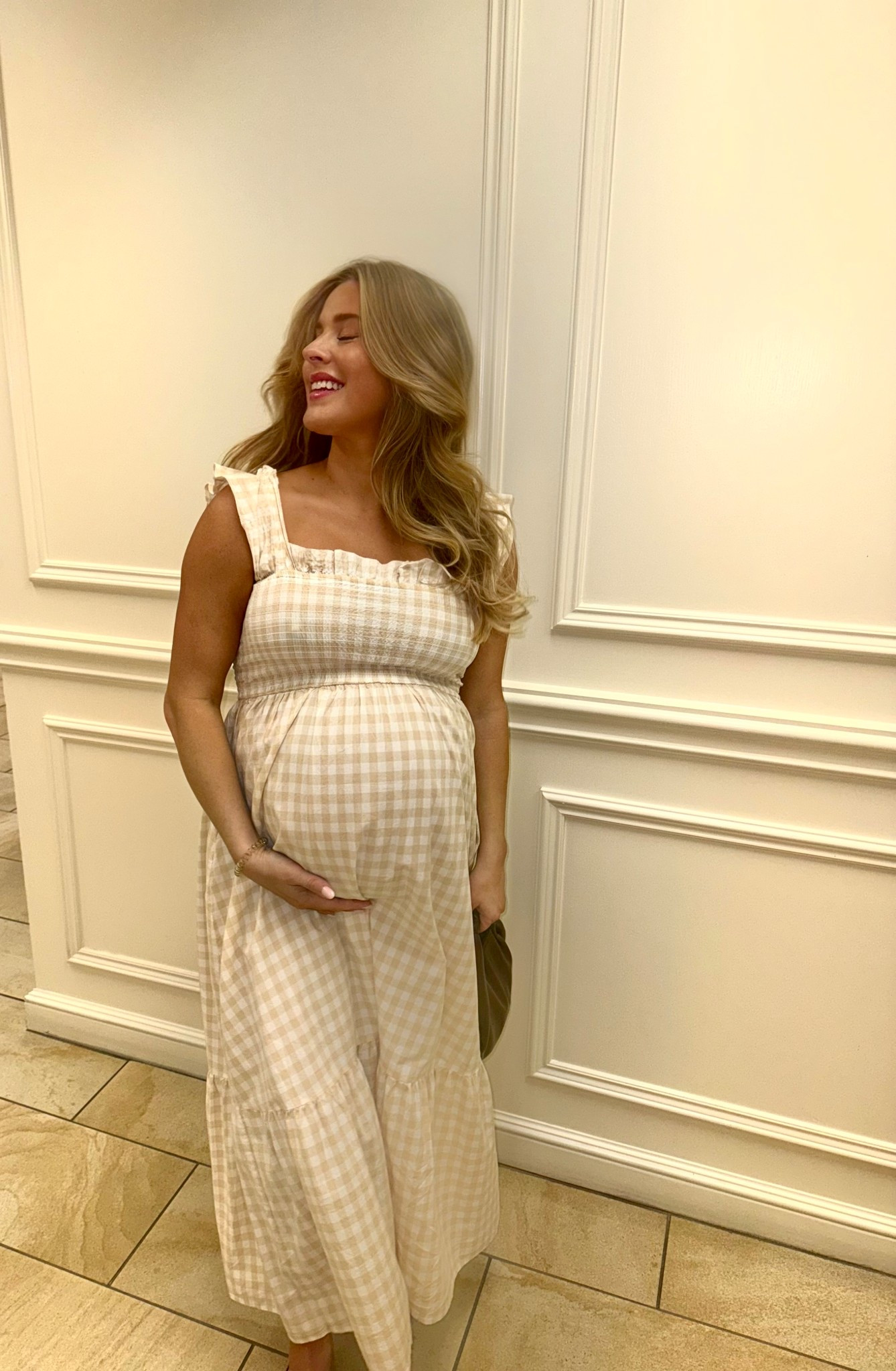 Most comfy maxi 
•
#bump #thirdtrimester #amazonfinds #pregnancyoutfits #maxidress #summer

#LTKBump #LTKSummerEdit #LTKFindsUnder50