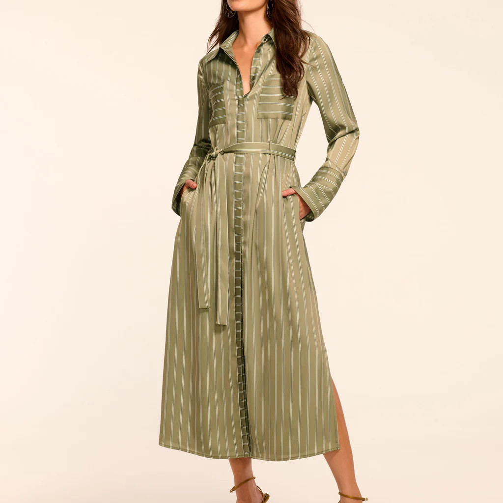 Miriam Button Down Shirt Midi Dress | Ramy Brook