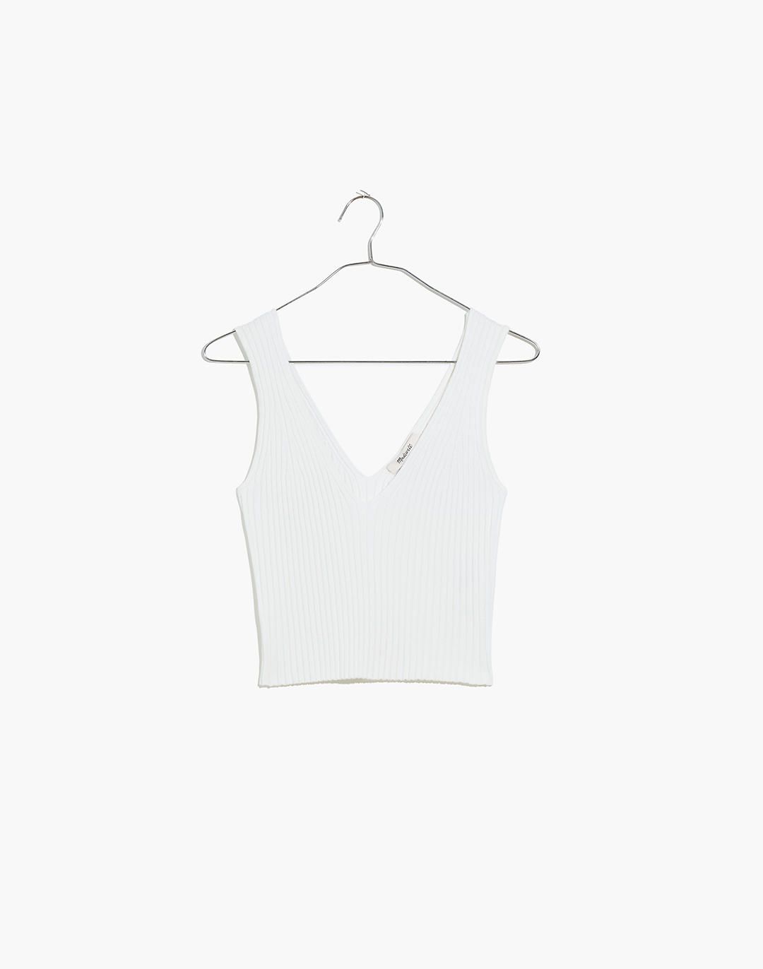 V-Neck Sweater Tank | Madewell